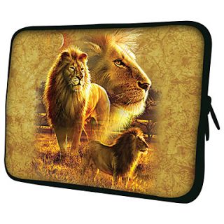 lionPattern Nylon Material Waterproof Sleeve Case for 11/13/15 LaptopTablet