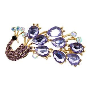 Classic Alloy With Crystal Womens Brooch