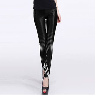 Neon Legging with Pinstripes Shadow(Hip90 104cm Length105cm)