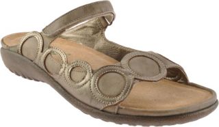 Womens Naot Totara   Vintage Beige Leather/Pewter Leather Casual Shoes
