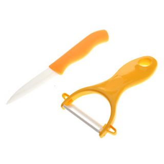 3 British Style Paring Knife Peeler Set (Assorted Colors)