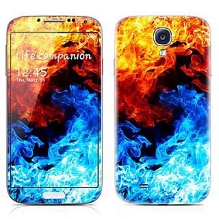 Colorful Design Front and Back Protector Stickers for Samsung Galaxy S4 I9500