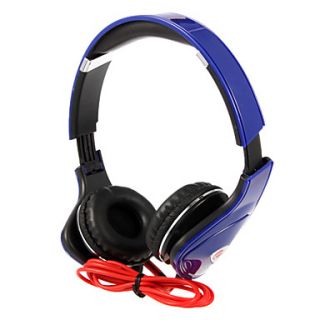 LIKE Special Design Folding Super Bass On Ear Earphone LI 803(Black,Blue,Purple)