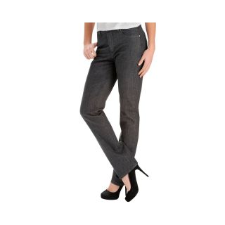Lee Classic Fashion Straight Leg Jean, Graphite, Womens