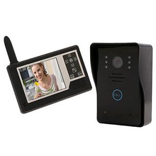 3.5 TFT Color Display Wireless Waterproof Video Intercom Doorbell Door Phone Intercom System