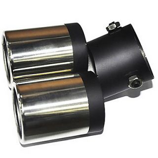 Universal Stainless Steel Muffler for Vehicles Exhaust Pipe (63mm Inner Diameter) LMC M 041