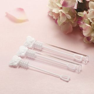 Bowknot Wedding Bubble Tubes   Set of 24 (Solution Not Included)