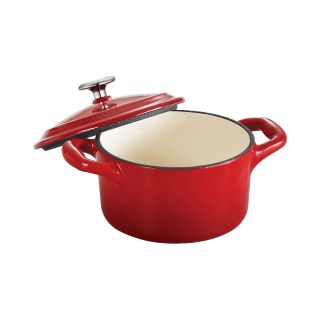 Tramontina Gourmet 10  Ounce Enameled Cast Iron Covered Mini Cocotte