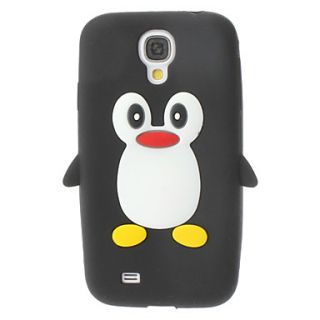 Penguin Pattern Soft Case for Samsung Galaxy S4 I9500