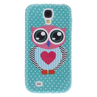 Lovely Owl Design Soft Case for Samsung Galaxy S4 I9500
