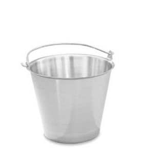 Vollrath 12 1/2 qt Tapered Pail   Stainless