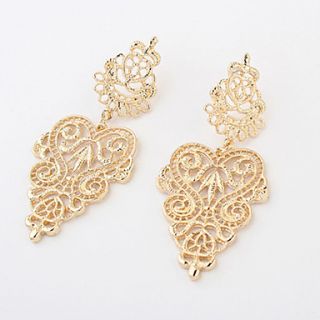 Bohemian Style Alloy Hollow Out Womens Earrings (More Colors)