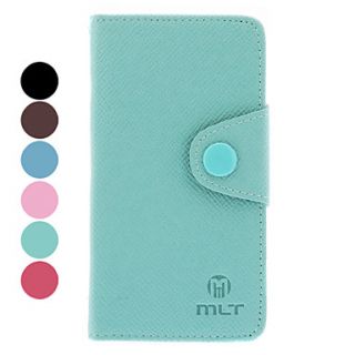 PU Leather Protective Case with Card Slot for Samsung Galaxy S4 mini I9190