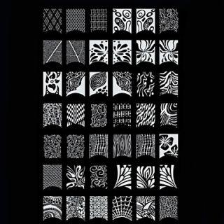 Nail Art Stamp Stamping Image Template Plate Lovely