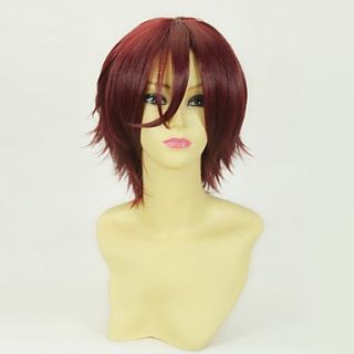 Rin Matsuoka Wine Red Cosplay Wig