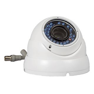 Explosion Proof Waterproof Surveillance Security Camera with 36 LED IR Night Vision (White)