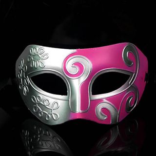 Two Tone Floral PVC Halloween Mask