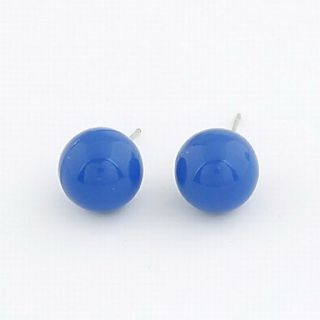 All match Candy Color Resin QQ Ball Earrings (More Colors)