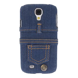 Cowboy Denim Style Protective Hard Case for Samsung Galaxy S4 I9500