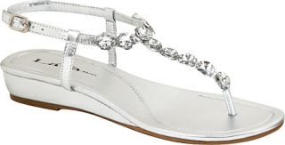 Womens Lava Shoes Lexi   Silver Ornamented Shoes