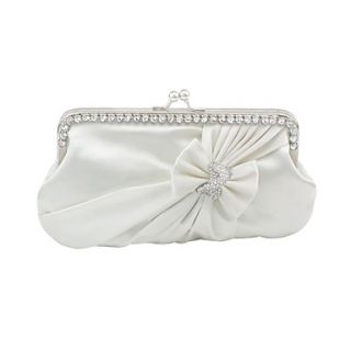 Gorgeous Silk with Flower/Ruffle Wedding/Special Occasion Evening Bag/Clutches(More Colors)