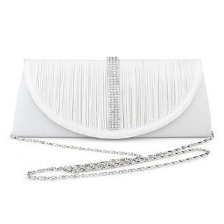 Stylish Satin With Waterproof Fabric And Rhinestone Special Occasion/Wedding Evening Handbags/Clutches