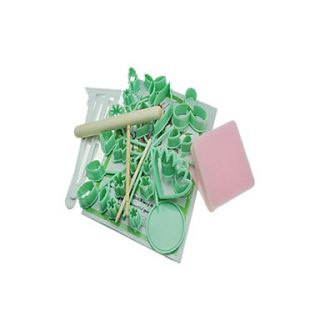 Gum Paste Cake Flower Set Tool Set Of 32 Pieces