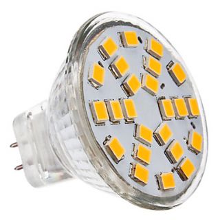 MR11 3W 24x2835SMD 230LM 2700K Warm White Light LED Spot Bulb (12V)