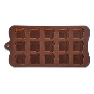 Silicone Gift Box Chocolate Candy Mold Tray Maker