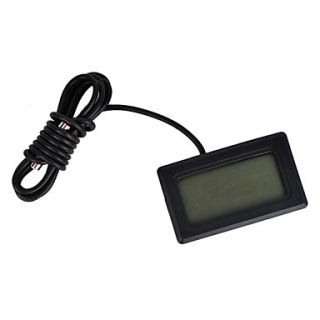 Digital Compact LCD Thermometer with Outdoors Remote Sensor
