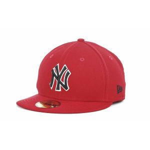 New York Yankees New Era MLB Red BW 59FIFTY Cap
