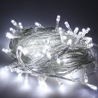 10M Long LED String Of Lights For Christmas Decoration In White