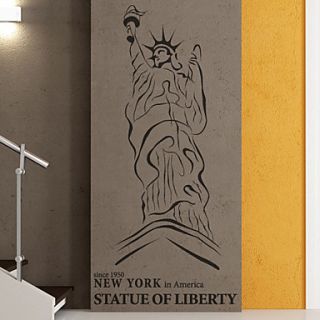 New York Status of Liberty Landscape Wall Stickers