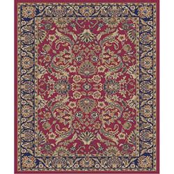 Sultanabad Red Polypropylene Rug (53 X 73) (RedPattern OrientalMeasures 0.25 inch thickTip We recommend the use of a non skid pad to keep the rug in place on smooth surfaces.All rug sizes are approximate. Due to the difference of monitor colors, some ru