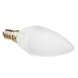 ADDVIVA E14 3W 10x3328SMD 270LM 3000K Warm White Light LED Candle Bulb (220 240V 50/60Hz)