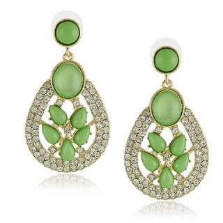 Charming Alloy With Rhinestone Resin Womens Earrings(More Colors)