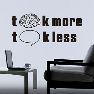 Words Think and Talk Wall Stickers
