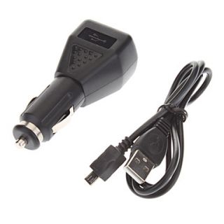 Durable Car Charger with USB Line for Samsung Mobile Phone