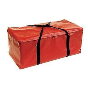 Full Hay Bale Cover Red