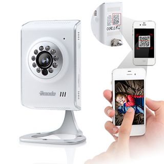 Zmodo Home Wireless IP Network WiFi 720P HD Security Camera Scan QR Code View