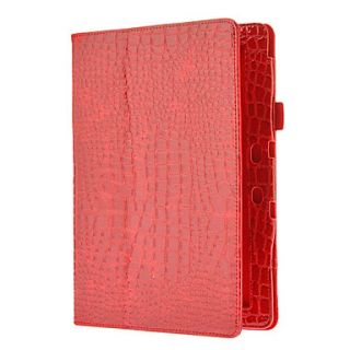 Alligator Pattern 2 Fold Protective Tablet Case with Stand for ASUS