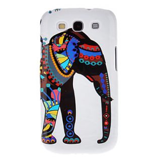 Elephant Pattern Protective Hard Back Cover Case for Samsung Galaxy S3 I9300