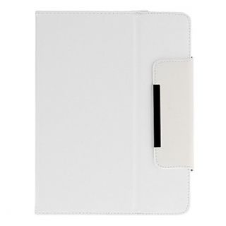 Fashion Design Protectiove Case with Stand for 8 Inch Tablet(White)