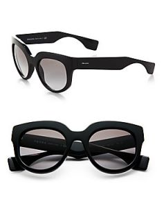 Prada Oversized Square Sunglasses   Black