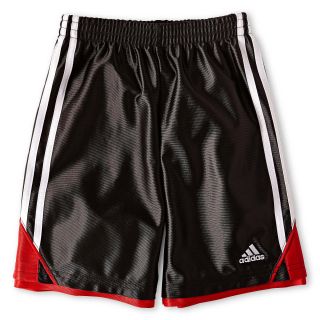 Adidas Dazzle Mesh Shorts   Boys 2t 7x, Red/Black, Boys