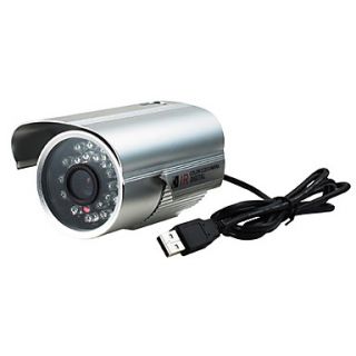 High Quality Intelligent Waterproof Surveillance Night Vision IR LED USB Camera(Plug and Play)