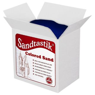 Sandtastik Colored Play Sand 25 lbs.   COL25LBBOXBLK