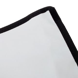 NEWYI K B23 Folding Fabric Reflector Box for Speedlight (BlackSilver)