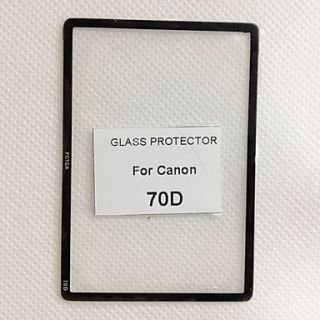 Fotga Premium LCD Screen Panel Protector Glass for Canon 70D