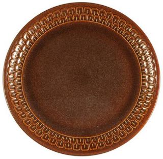 Wedgwood Pennine Dinner Plate, Fine China Dinnerware   Oven To Table, Brown, Emb